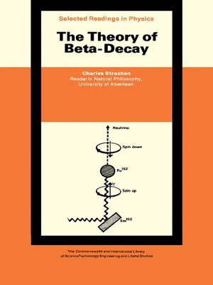 cover image of The Theory of Beta-Decay